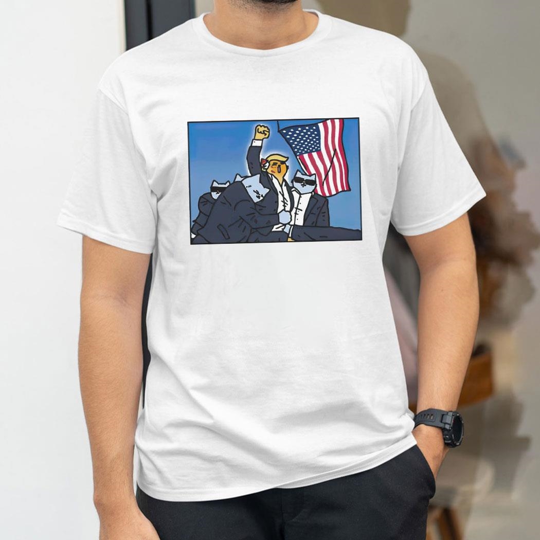 Cat President Trump Shirt