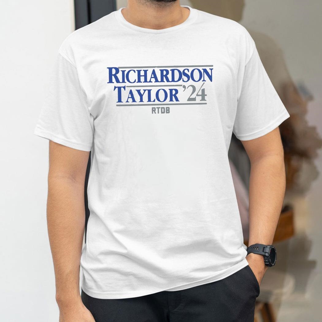 Indianapolis Colts Anthony Richardson And Jonathan Taylor 2024 Rtdb Shirt