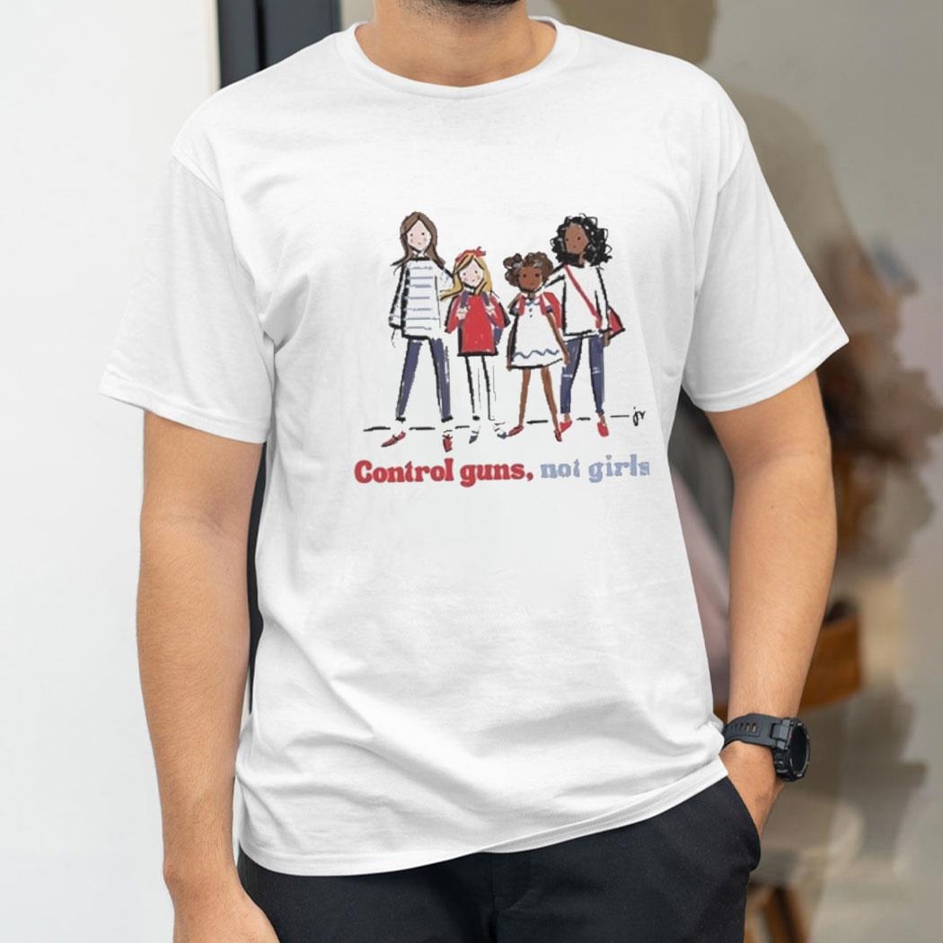 Jennifer Vallez Control Guns Not Girls Shirt Hoodie