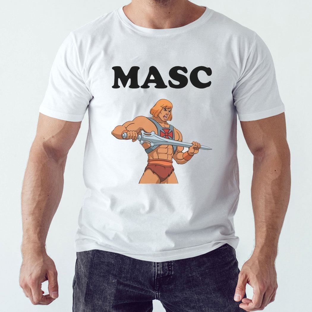 Masc He Man Cartoon Shirt
