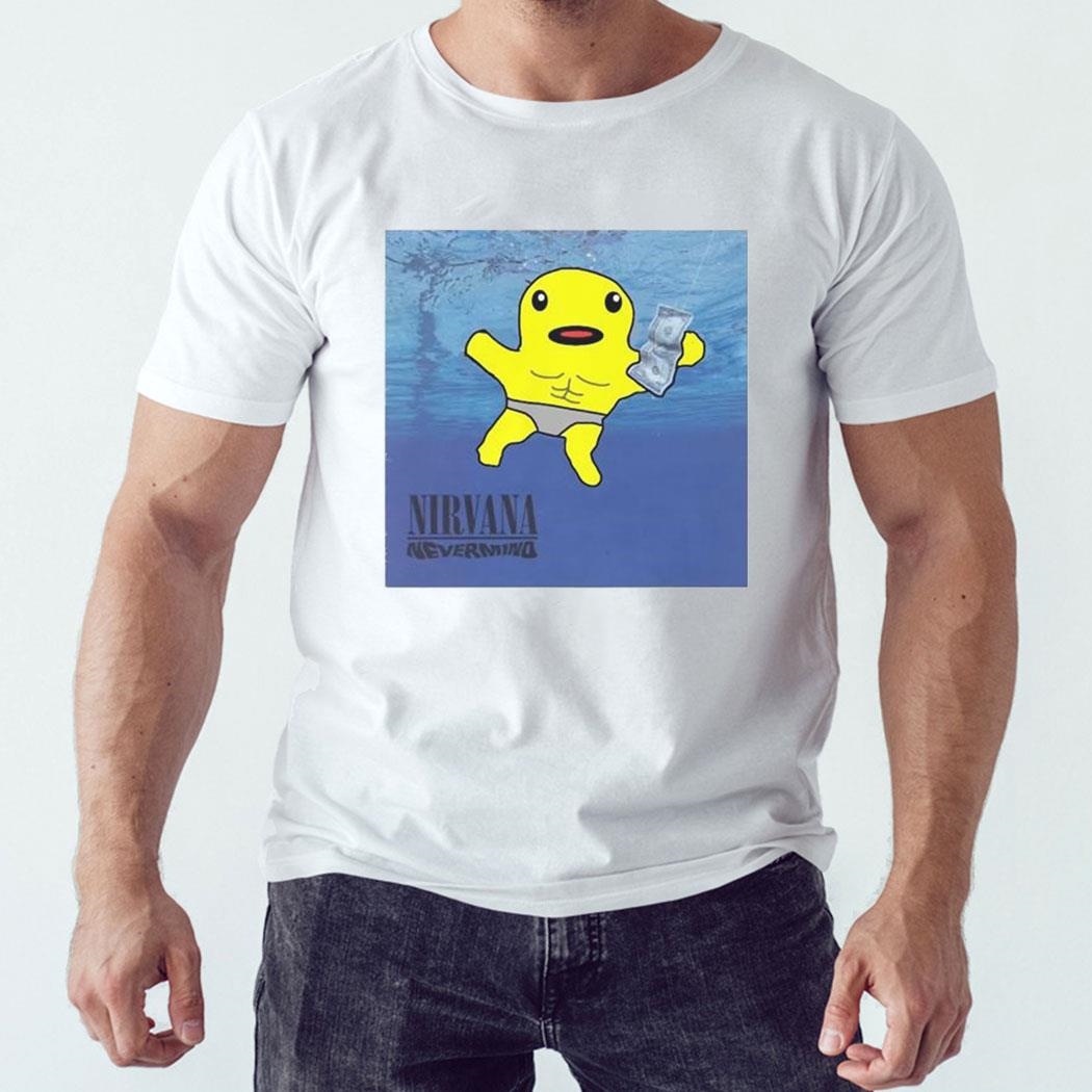 Pacnub And One Dollar Nirvana Nevermind 2024 Shirt Hoodie