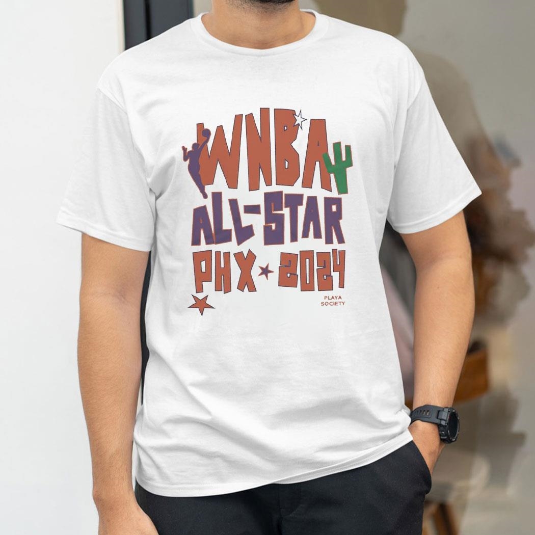 Playa Society 2024 Wnba All Star Phx 2024 Vintage Shirt Hoodie