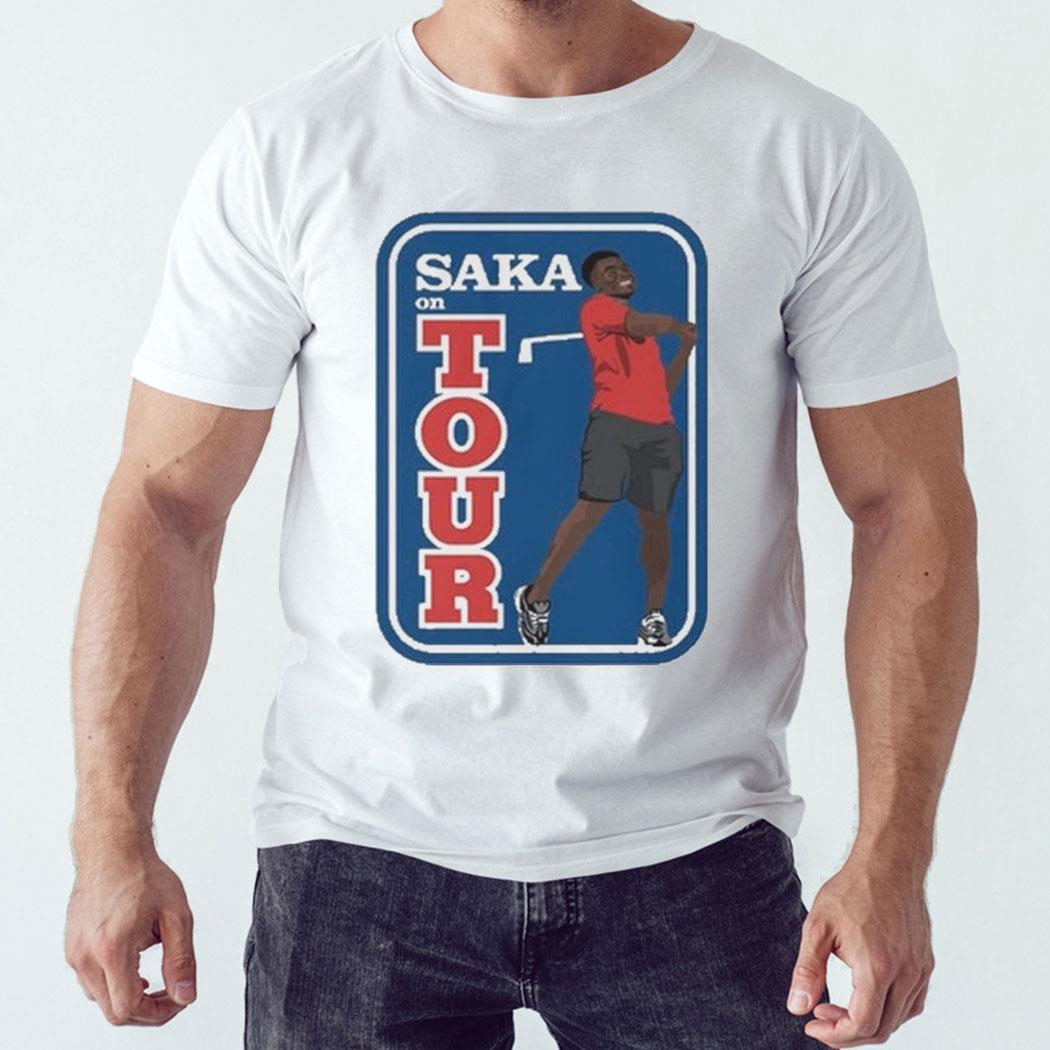 Saka On Tour 2024 Shirt