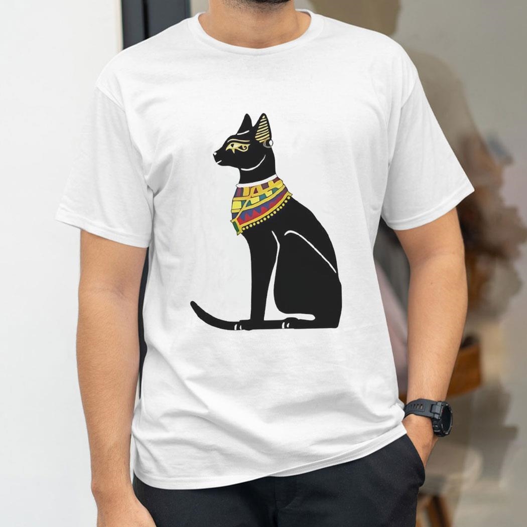 The Egyptian Cat Scarf Art Shirt