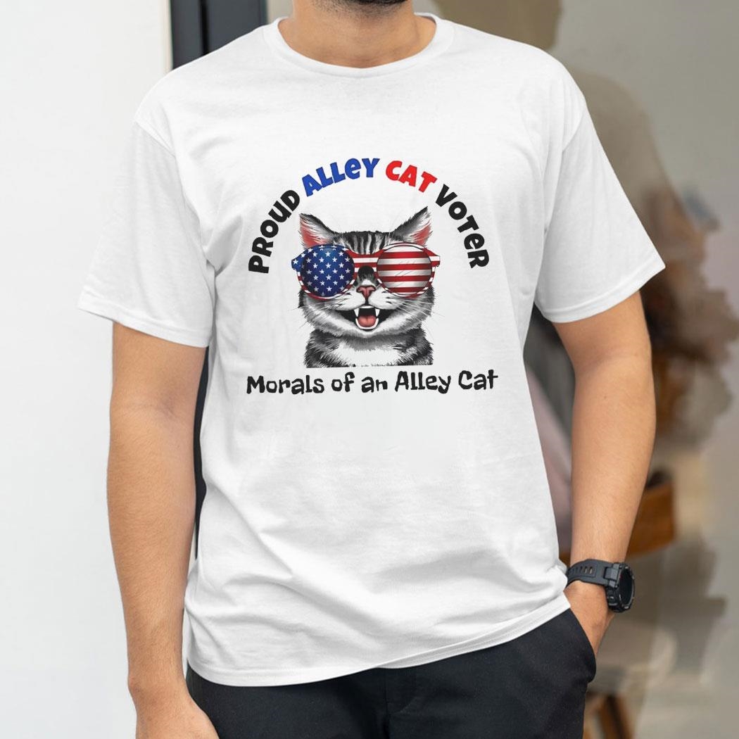 Trump Cat Proud Alley Cat Voter Morals Of An Alley Cat 2024 Shirt Hoodie Trump Cat Proud Alley Cat Voter Morals Of An Alley Cat 2024 Shirt Hoodie