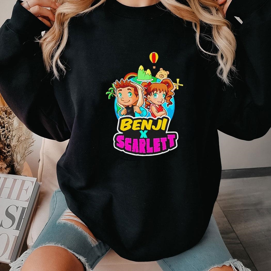 Benji X Scarlett Shirt Hoodie Benji X Scarlett Shirt Hoodie