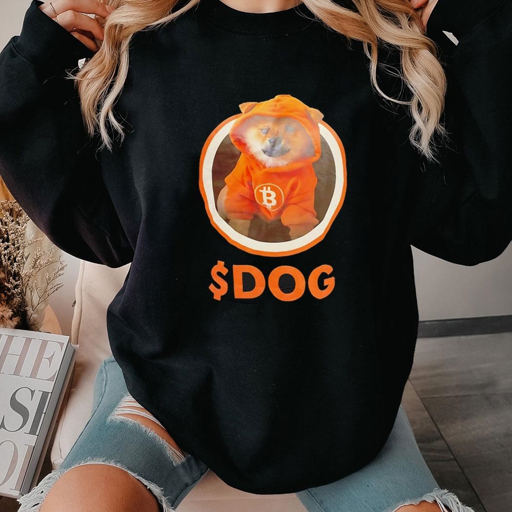 Bitcoin Dog Shirt Hoodie