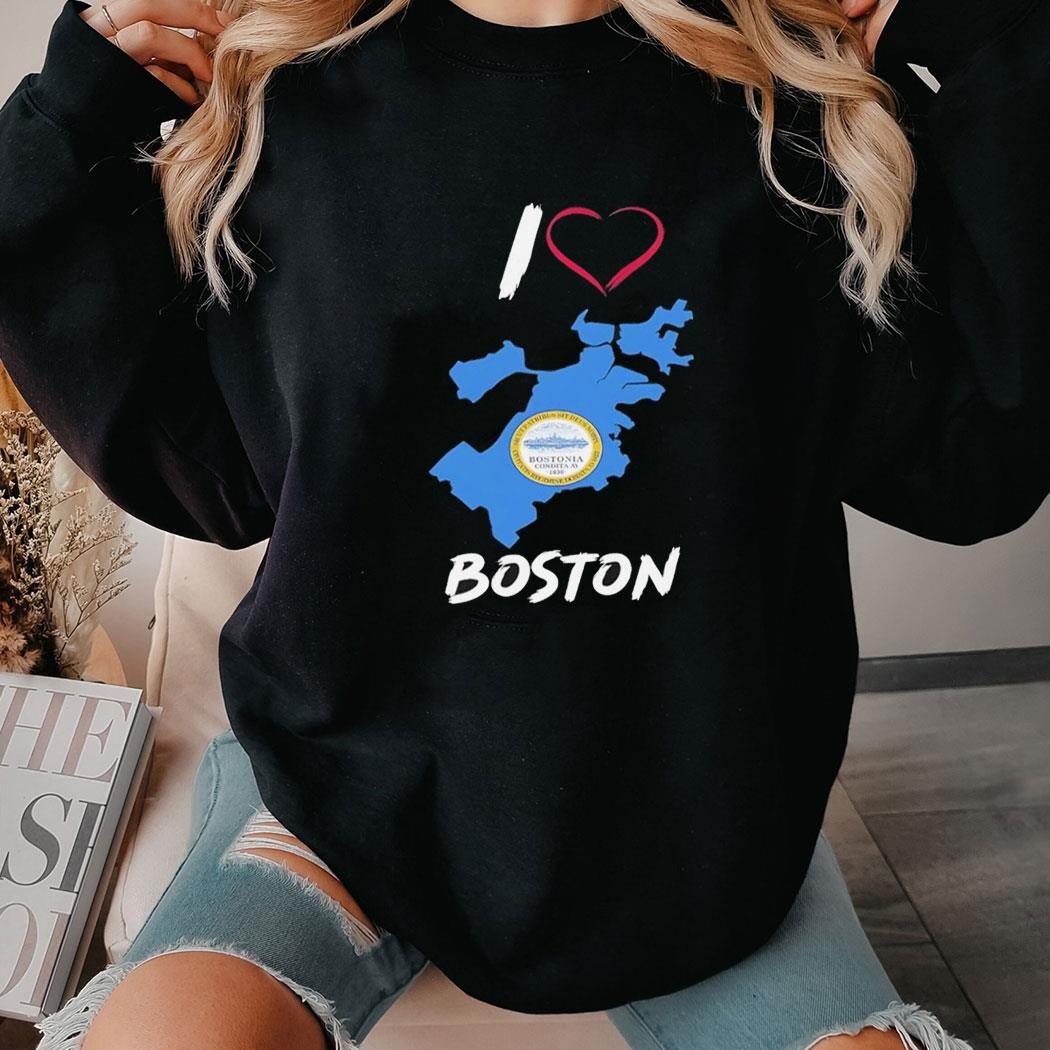 I Love Boston Bostonia Condita Logo Shirt Hoodie I Love Boston Bostonia Condita Logo Shirt Hoodie