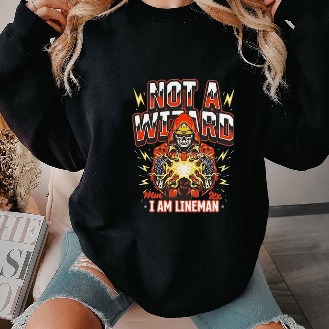 Ikhsahr Im A Lineman Sweatshirt