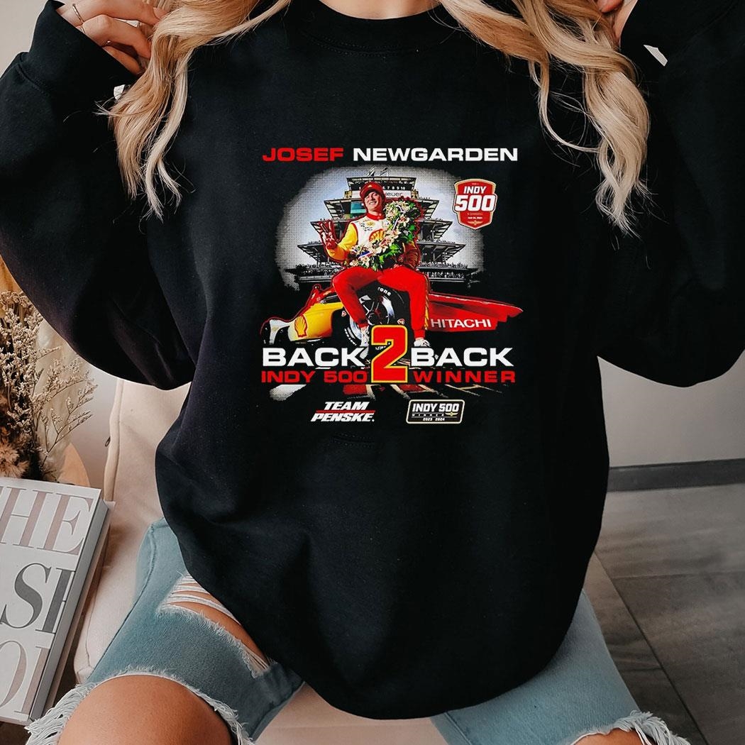 Josef Newgarden Back To Back Indy 500 Winner Shirt