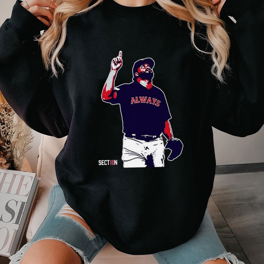 Kenley Jansen Always Up Never Down Shirt Hoodie Kenley Jansen Always Up Never Down Shirt Hoodie