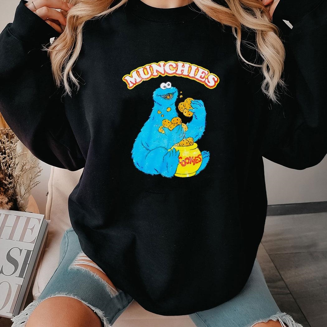 Mens Cookie Monster Munchies Shirt Hoodie