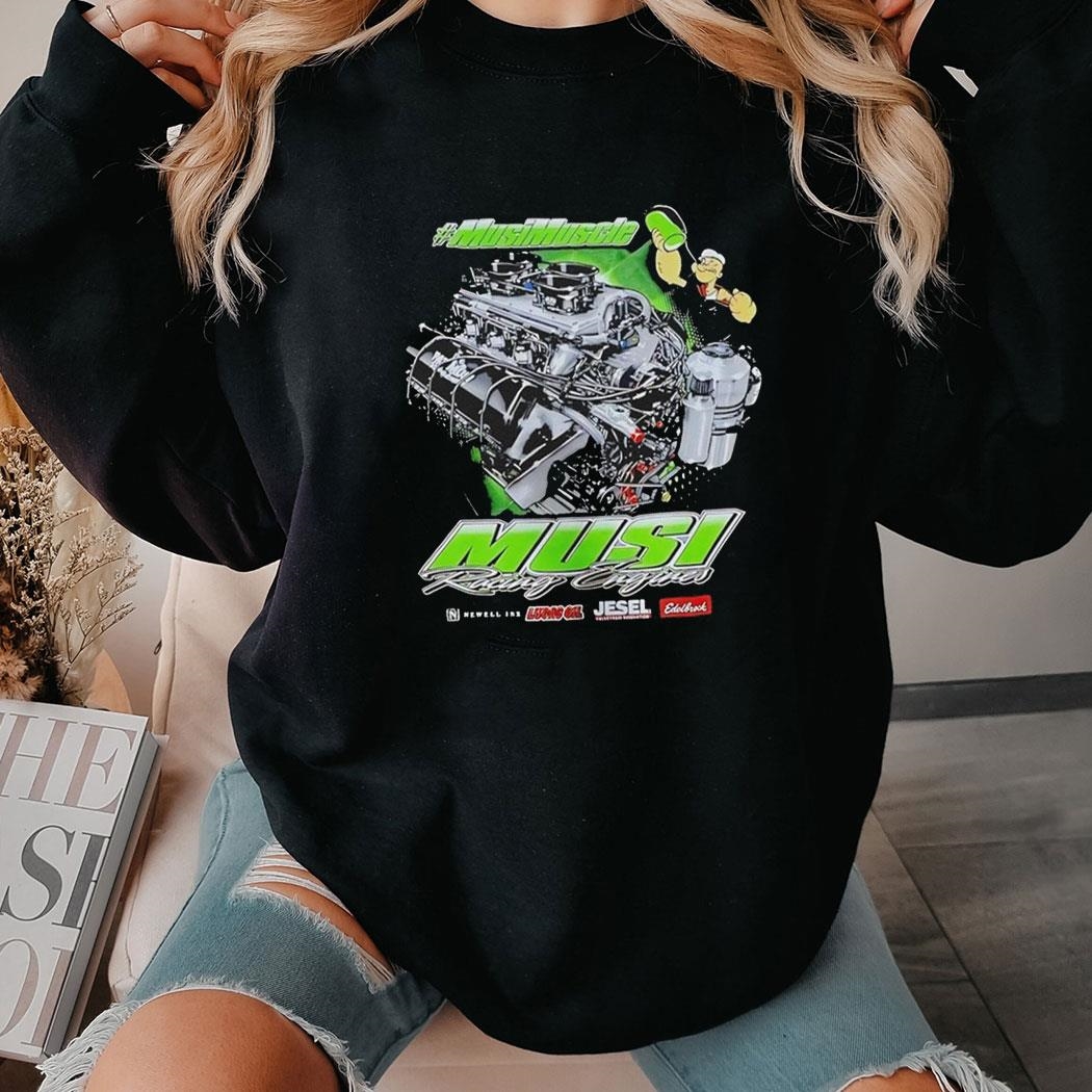 Musi Racing Engines Graphic Shirt Hoodie