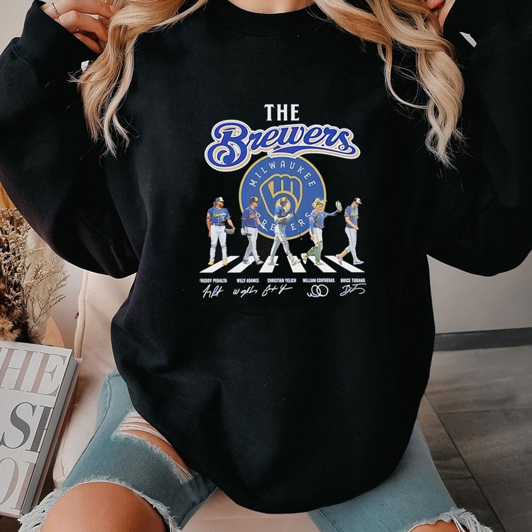 The Brewers Milwaukee Baseball Members Signatures Shirt Hoodie
