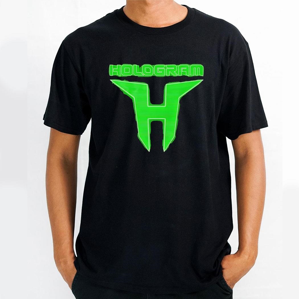 Aew Hologram This Man Hologram Logo Shirt