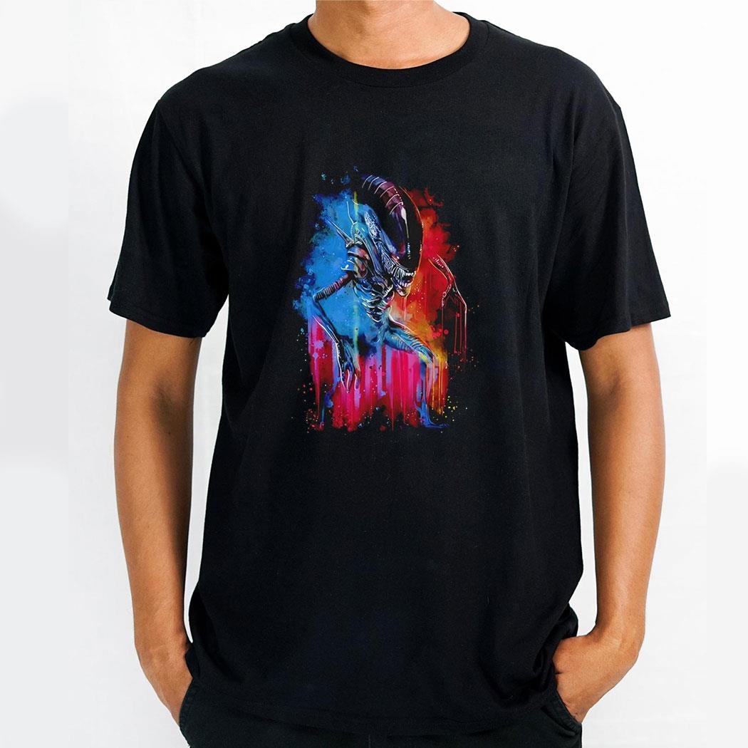 Alien Watercolor Zascanauta Shirt