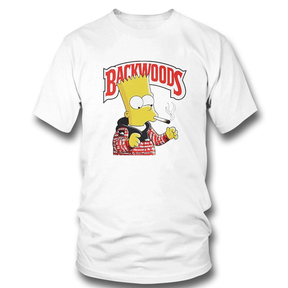 Backwoods Bart Simpson Smooking Shirt