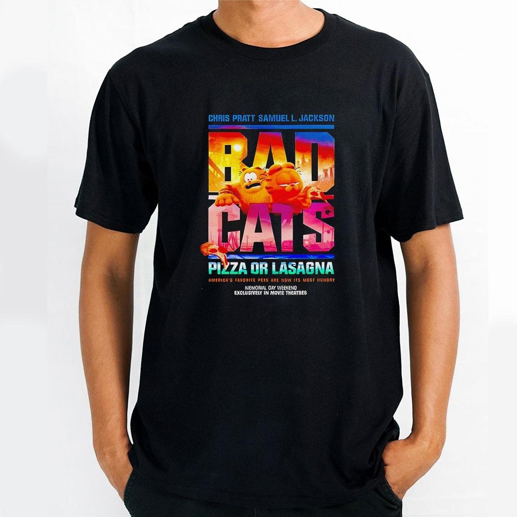 Bad Boys Themed Poster For The Garfield Movie Shirt