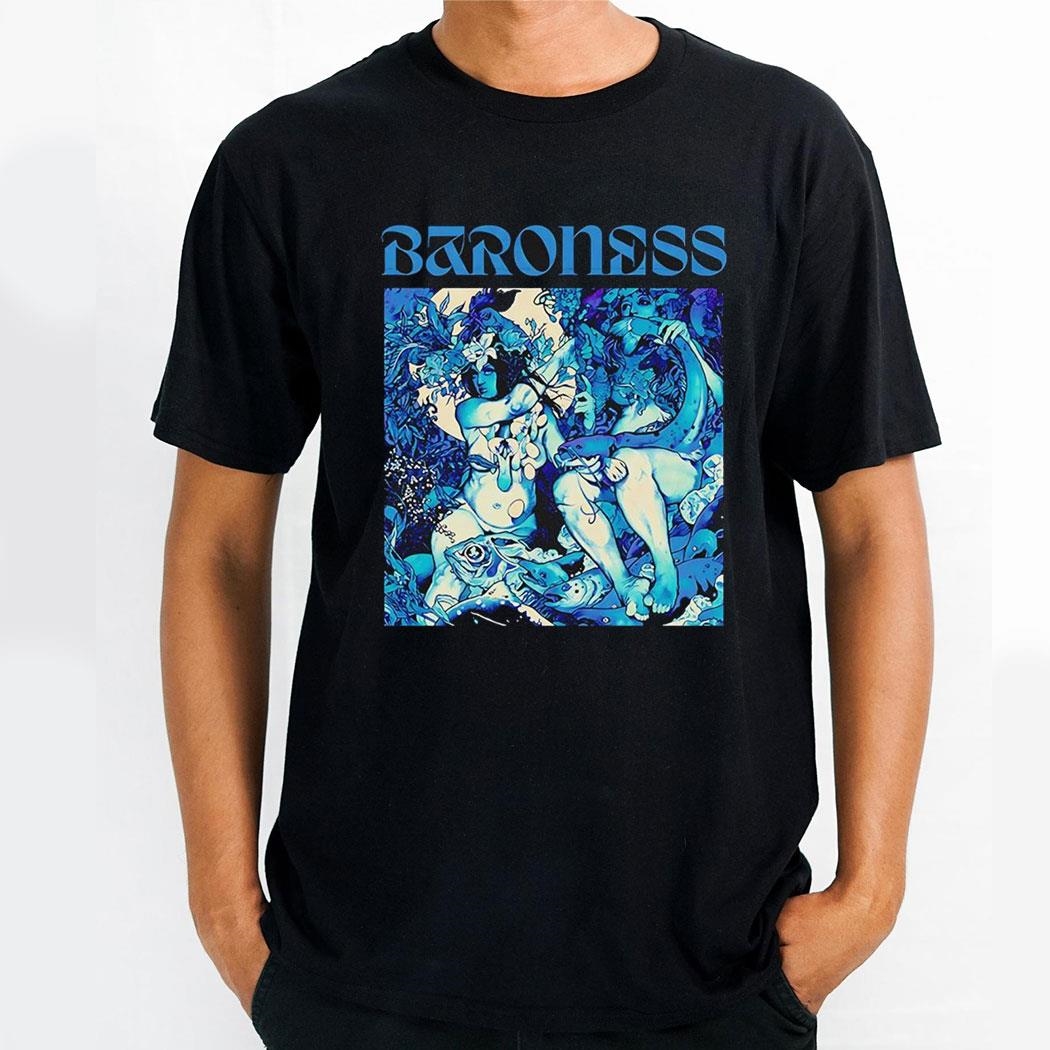 Baroness Blue Record Shirt