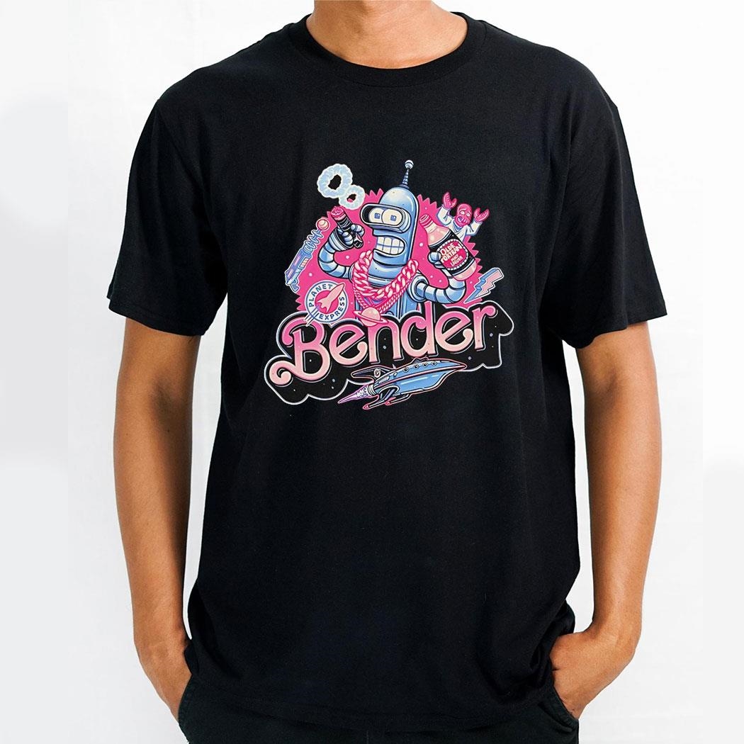 Bender Pink Future Ahead Of Us Style Of Barbie Shirt