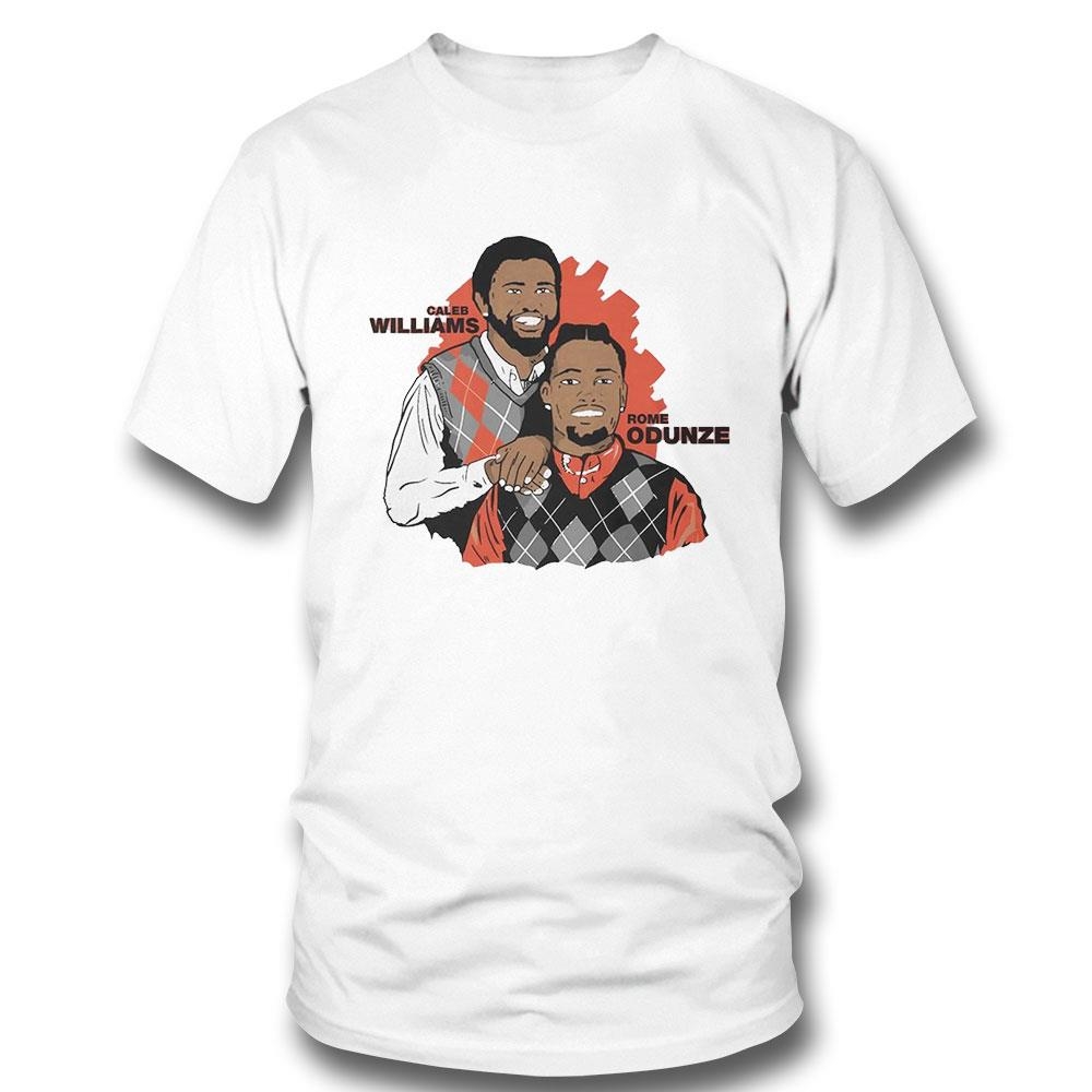 Caleb Williams And Rome Odunze Duo Portrait Shirt