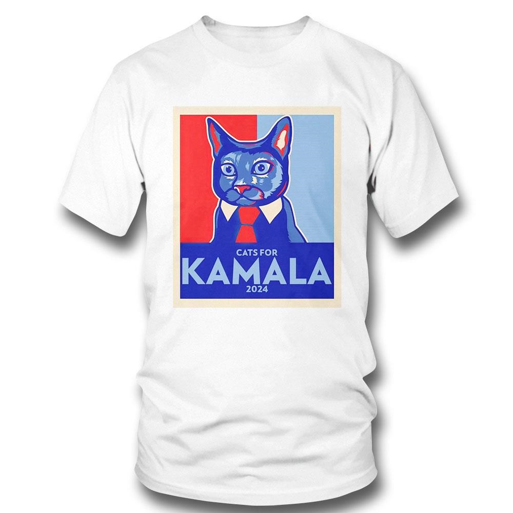 Cats For Kamala Harris 2024 Madam President Shirt