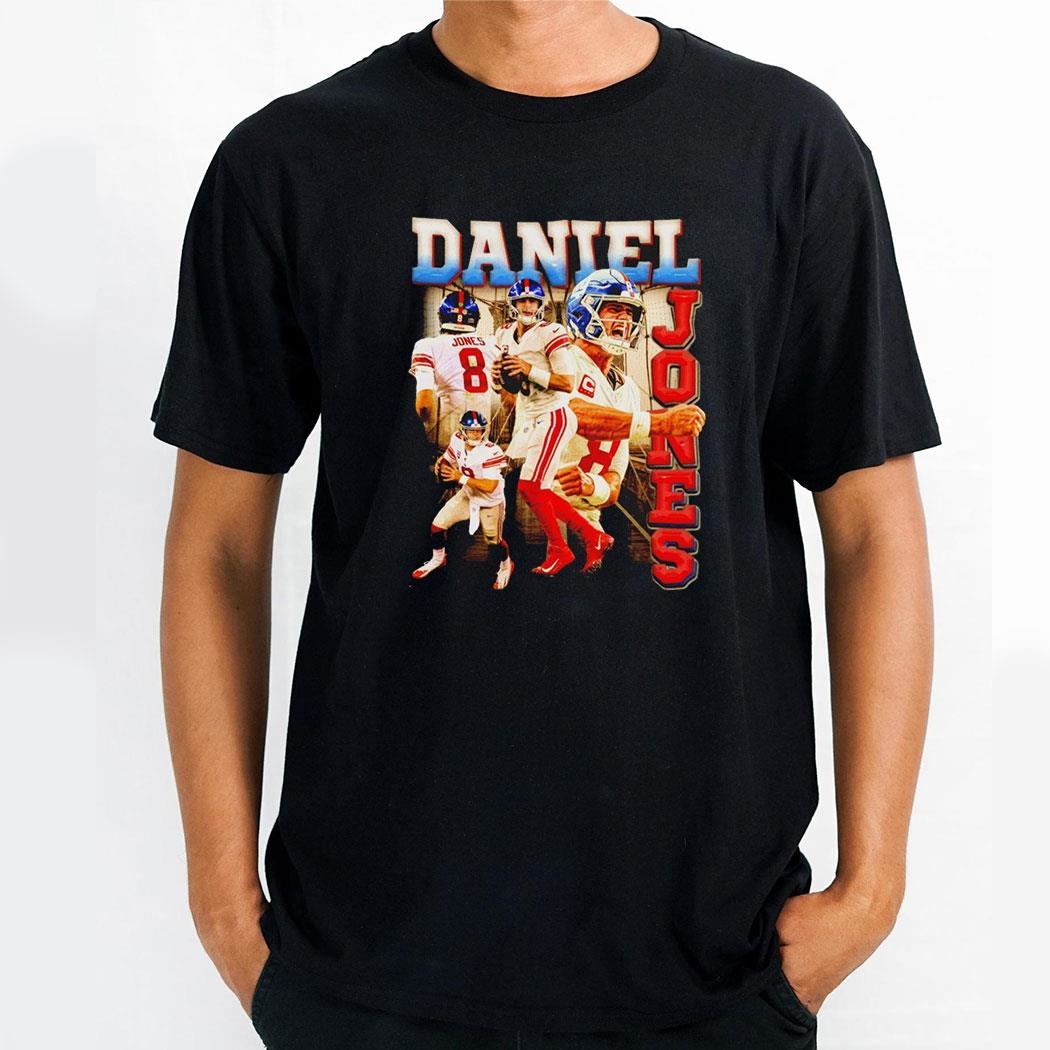 Daniel Jones New York Giants Football 8 Shirt Daniel Jones New York Giants Football 8 Shirt