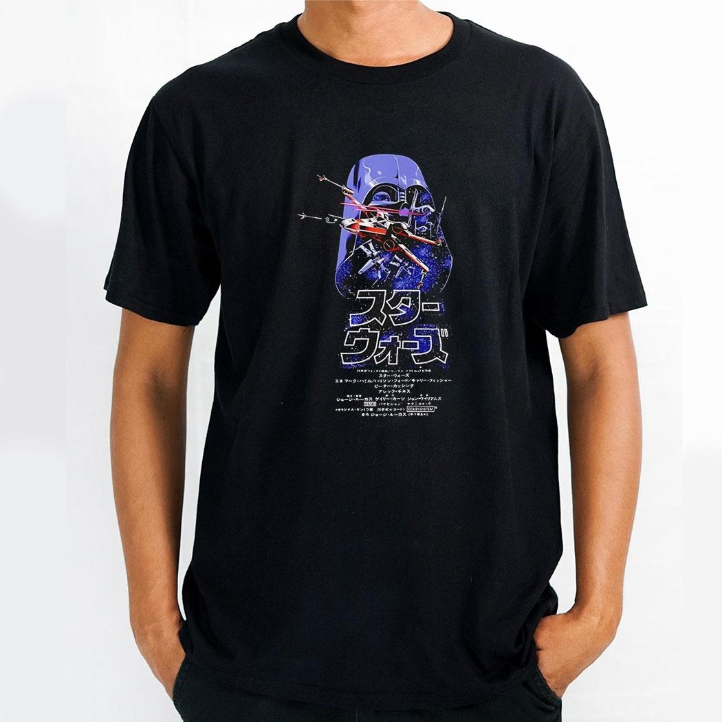 Darth Vader And X Wings Vs Tie Fighters Shirt