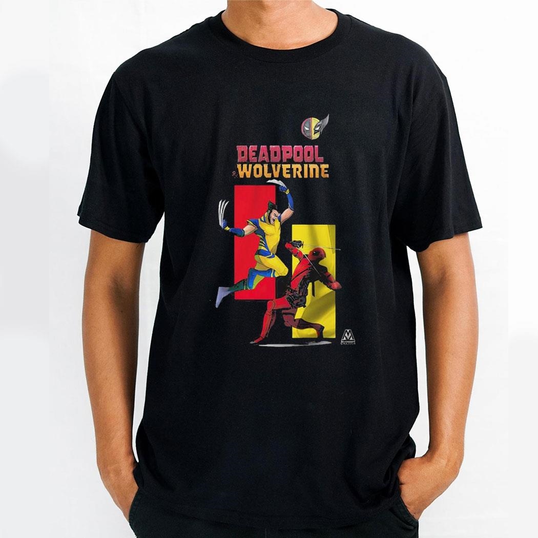 Deadpool And Wolverine Marvel Movie Lets Go 2024 Painting Shirt
