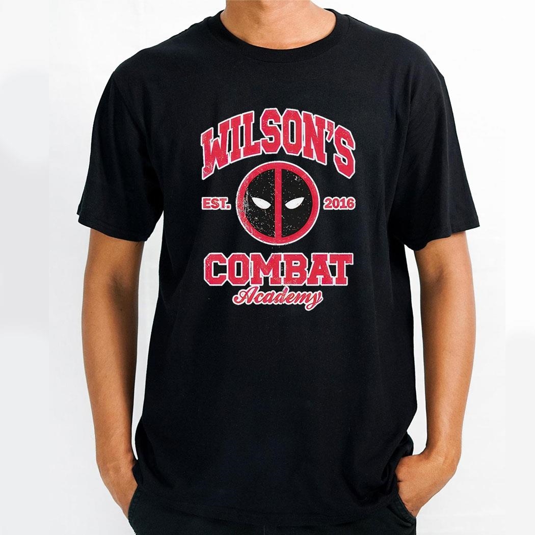 Deadpool Wilsons Combat Academy Est 2016 Shirt Deadpool Wilsons Combat Academy Est 2016 Shirt