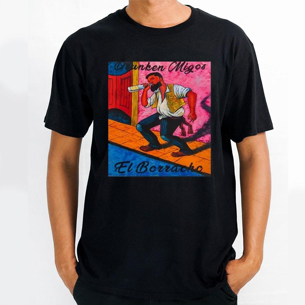 Drunken Migos The Drunk Painting Shirt