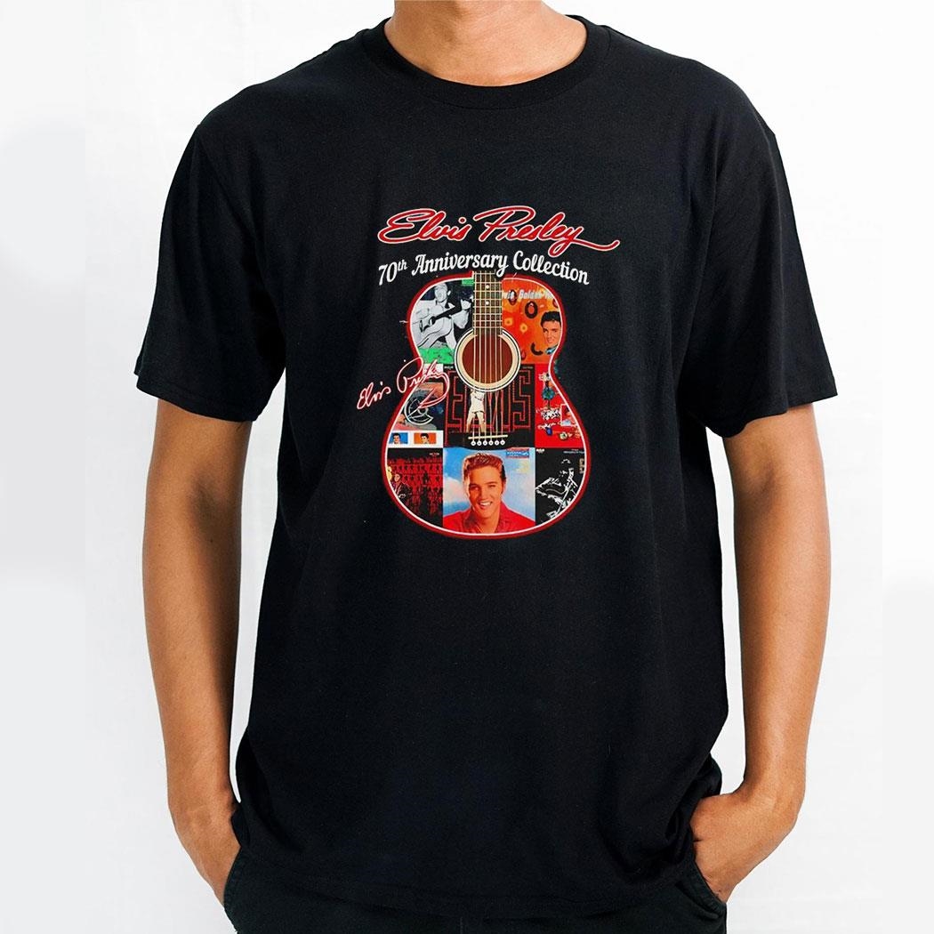 Elvis Presley 70th Anniversary Collection Signature Shirt