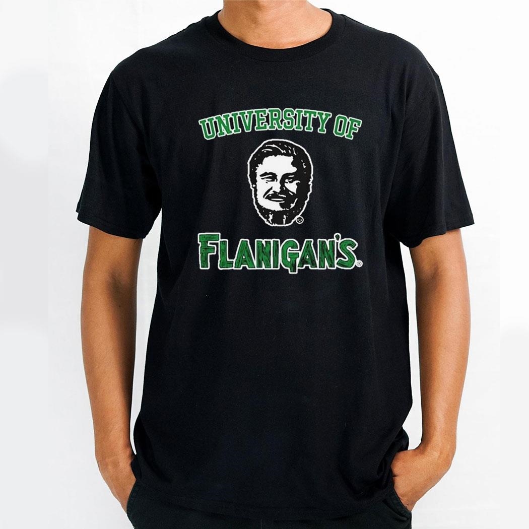 Flanigans Seafood Bar Grill University Of Flanigans Shirt