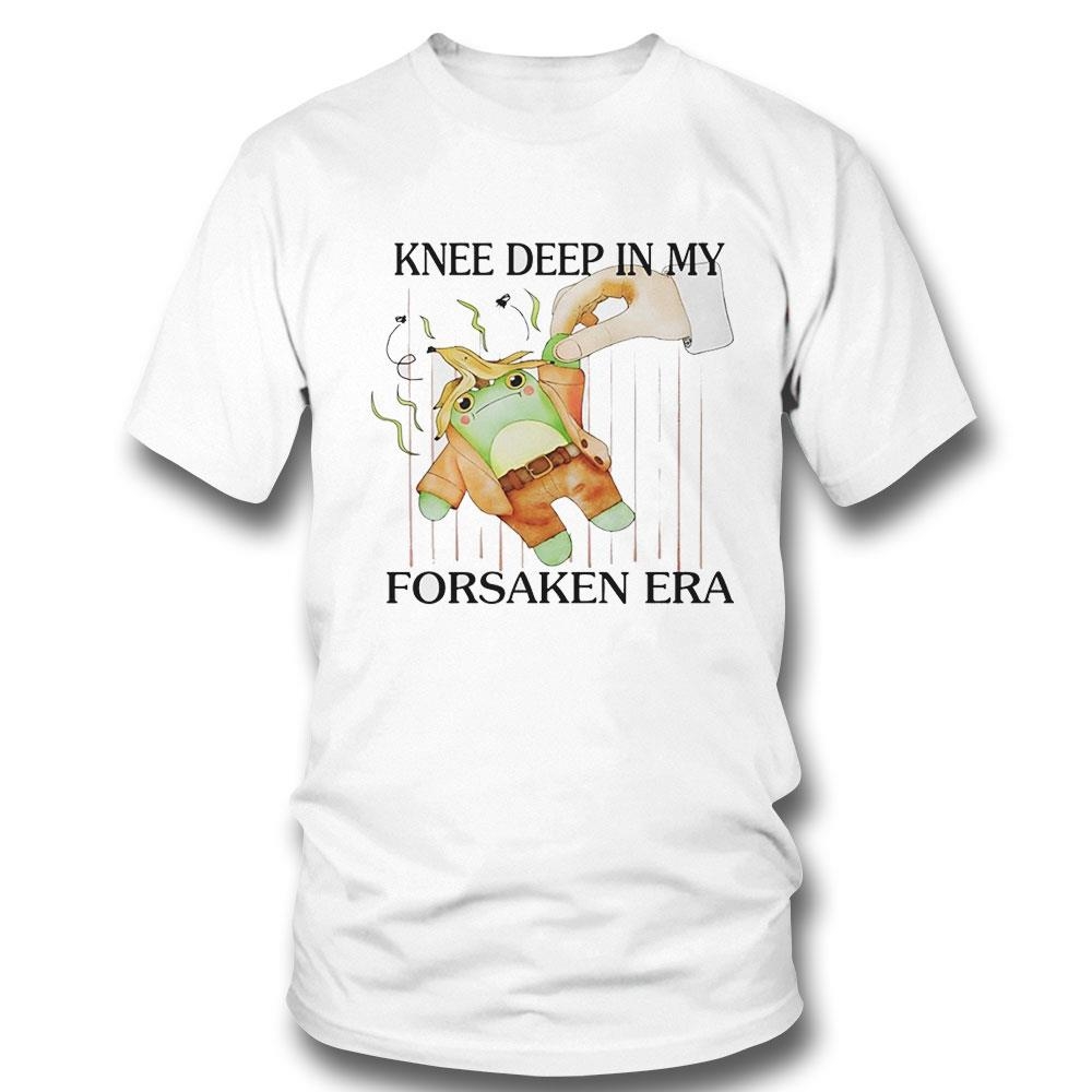Frog Knee Deep In My Forsaken Era Tee Shirt
