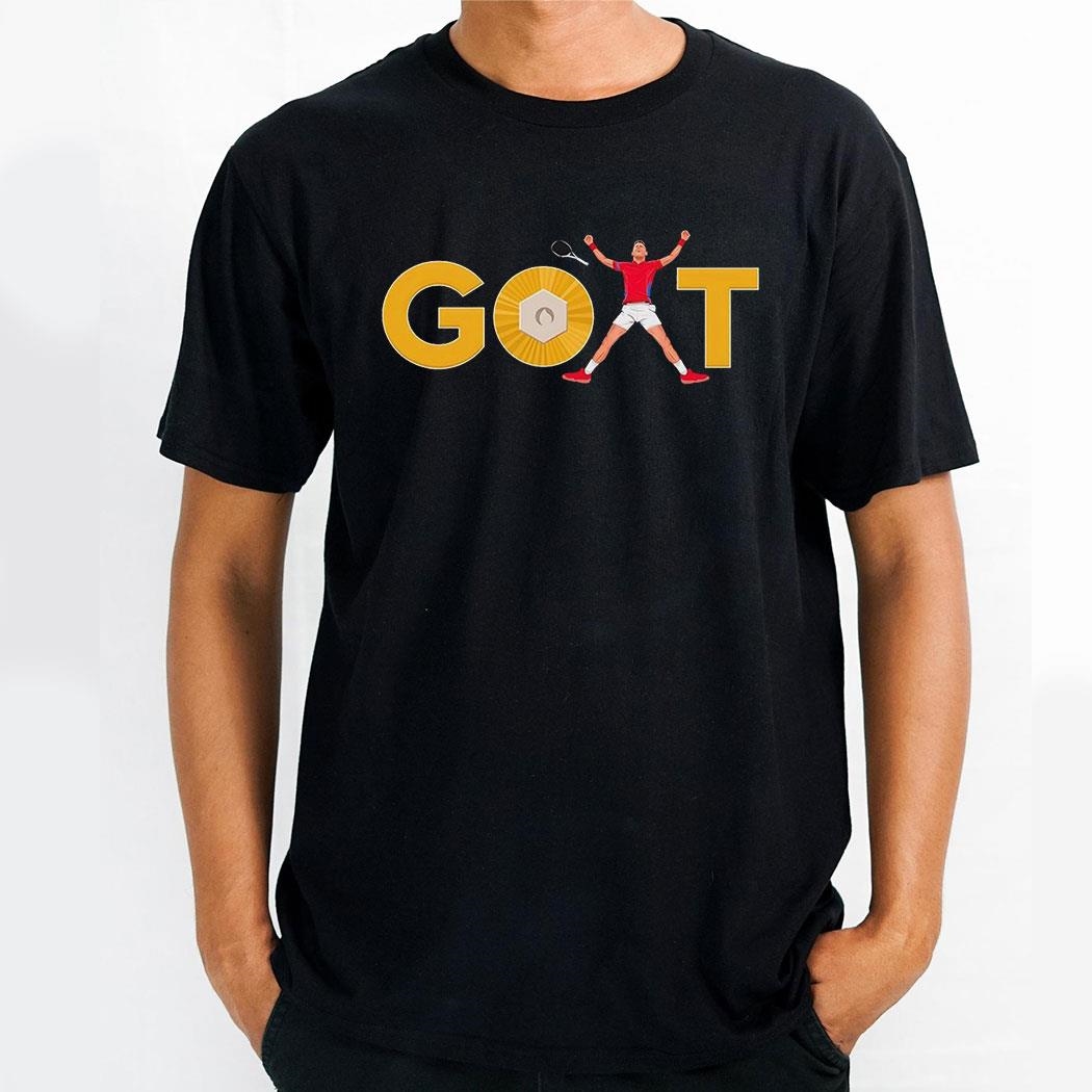 Goat Novak Djokovic Tennis Shirt