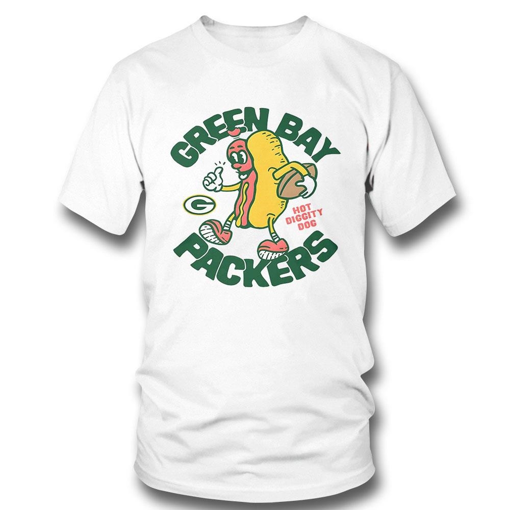 Green Bay Packers Hot Diggity Dog Shirt Hoodie