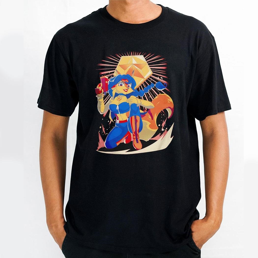 Hold It Carmelita Fox From The Sly Cooper Games Shirt