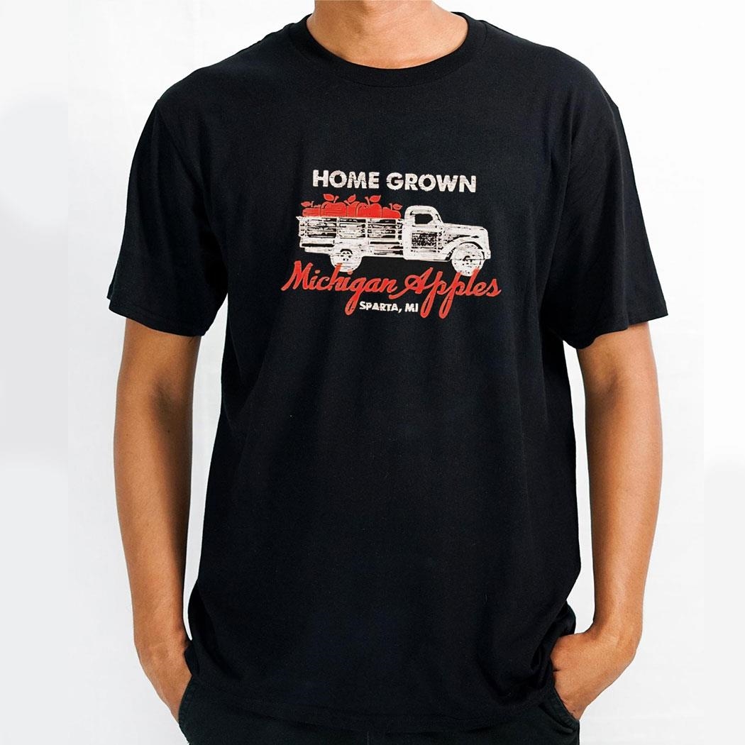 Home Grown Michigan Apples Shirt