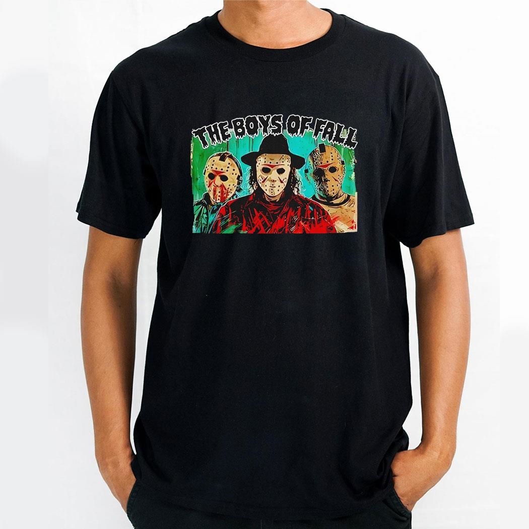 Horror The Boys Of Fall Halloween Shirt