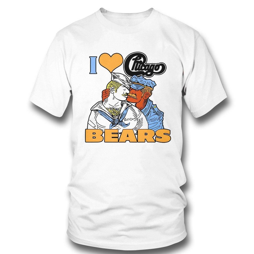 I Love Chicago Bears Shirt