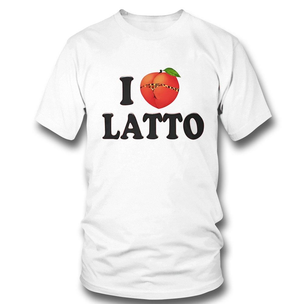 I Love Latto Peach Shirt