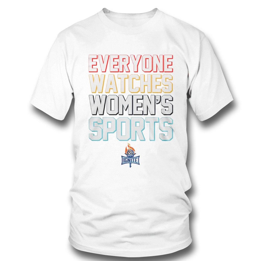 Indy Ignite Pro Volleyball Everyone Watches Womens Sports 2024 Shirt