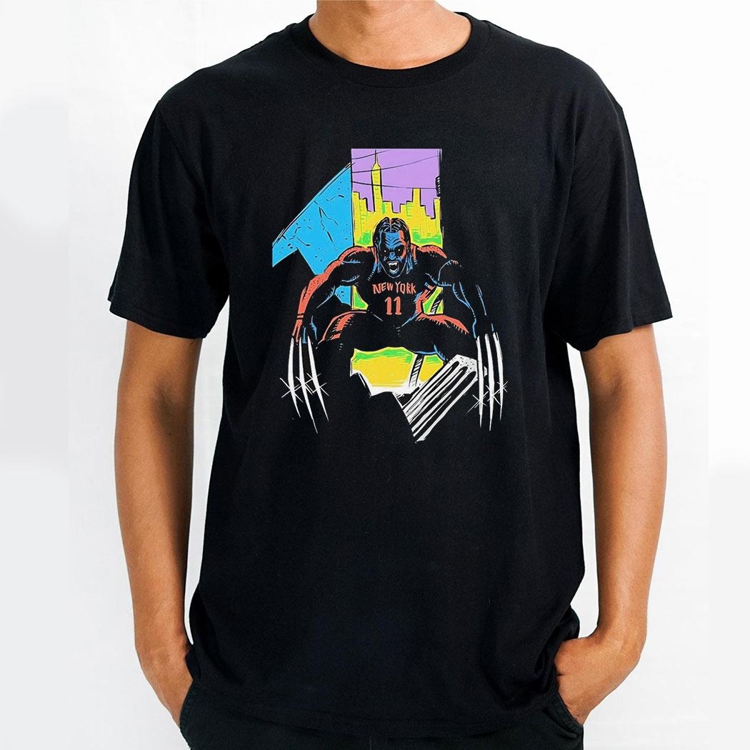 Jalen Brunson New York Knicks Style Wolverine Shirt