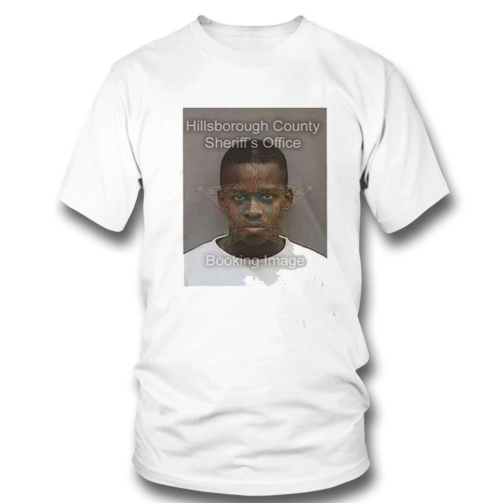 Jamanson Fremond Hillsborough County Sheriffs Office Booking Image Shirt