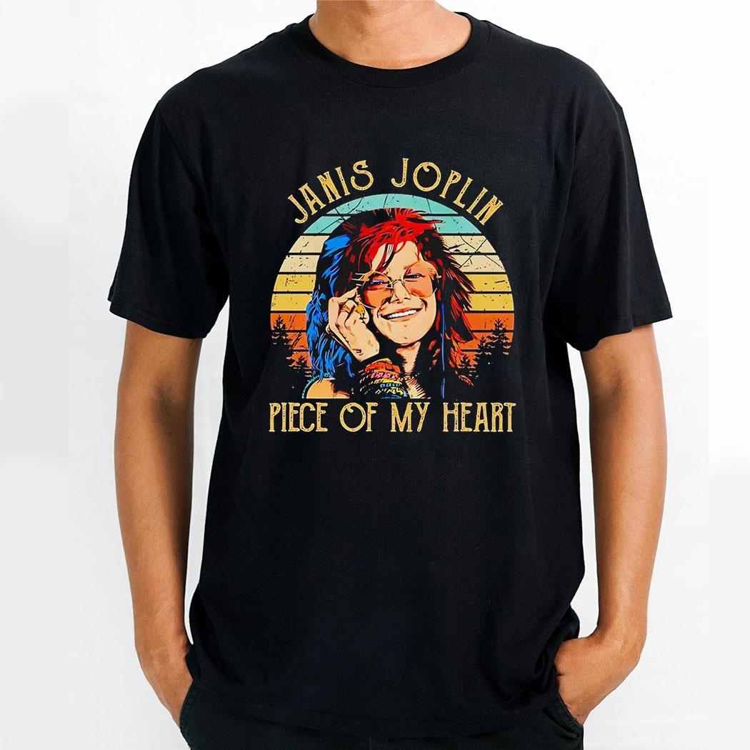 Janis Joplin Piece Of My Heart Vintage Shirt