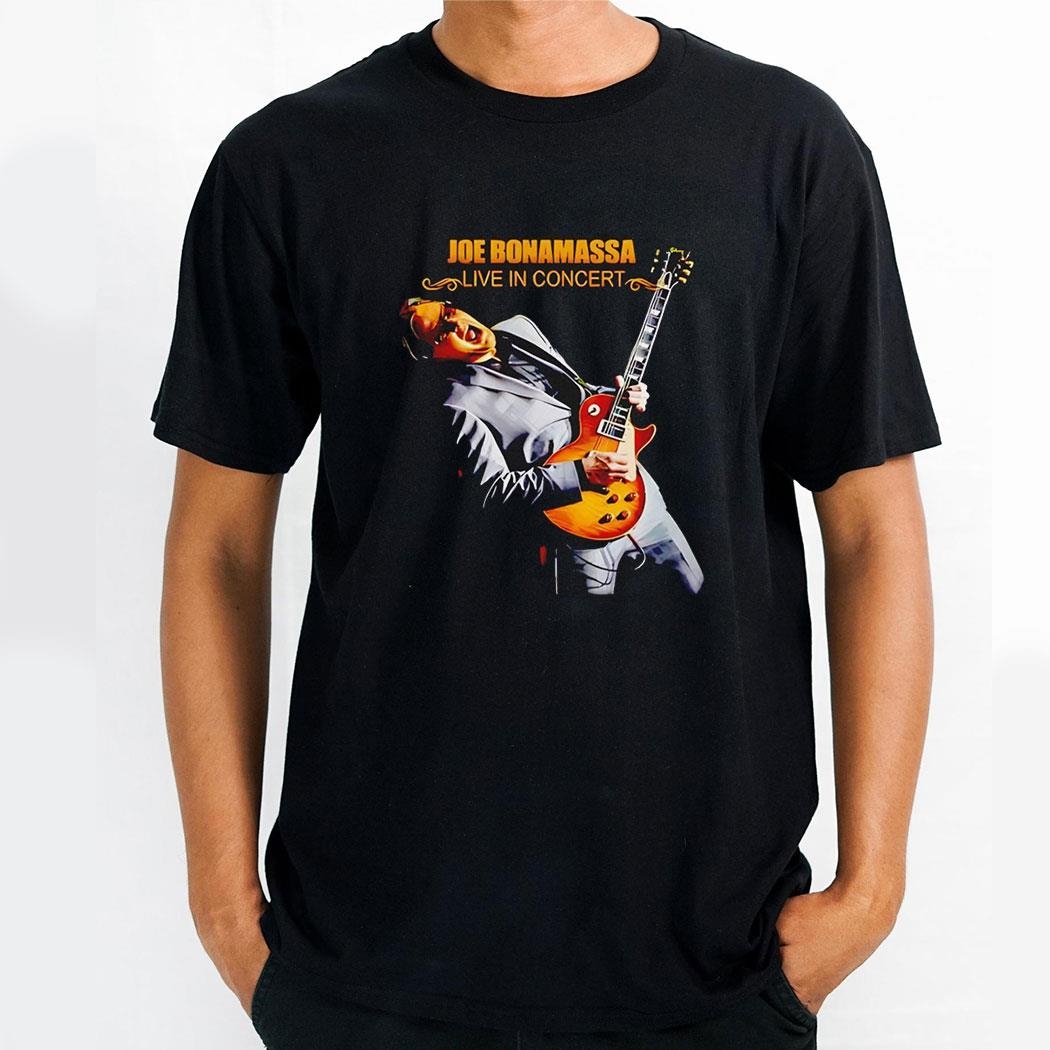 Joe Bonamassa Live In Concert Shirt