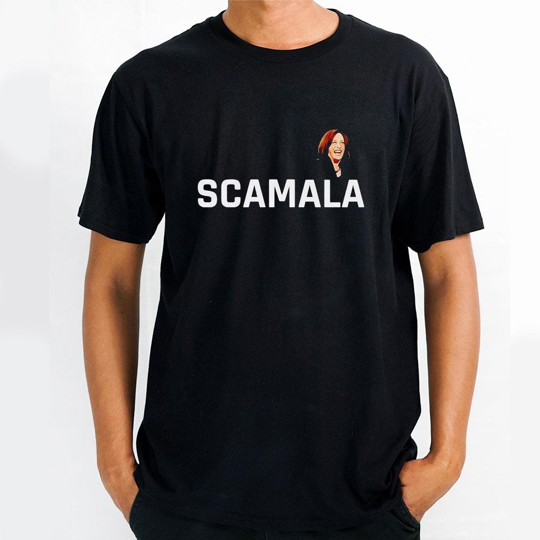 Kamala Harris Parody Scamala Caricature 2024 Shirt Kamala Harris Parody Scamala Caricature 2024 Shirt