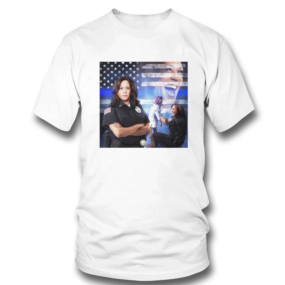 Kamala Harris Police American Flag Shirt