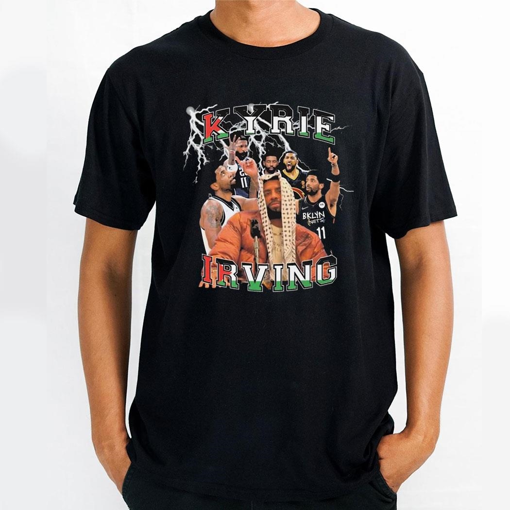 Kyrie Irving Palestine Dallas Mavericks Basketball Shirt