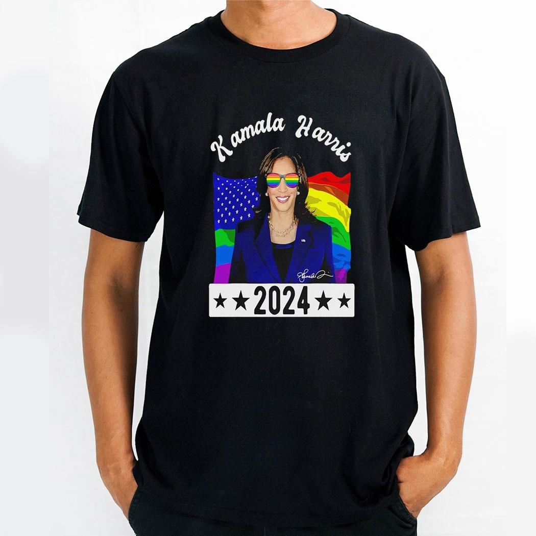 Lgbt Kamala Harris 2024 Signature Shirt